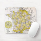 地図: フランス マウスパッド (マウス)