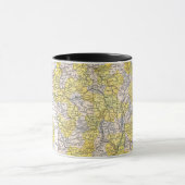 地図: フランス マグカップ (中央)