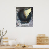 地図：フロリダ、1898年 ポスター (キッチン)