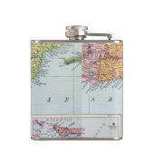 地図: プエルトリコ1900年 フラスク (裏面)