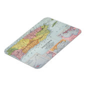 地図：プエルトリコ1900年 マグネット (左側)