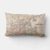 地図: ボストン1883年 ランバークッション (裏面)