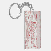 地図: マンハッタン、c1935 キーホルダー (正面左)