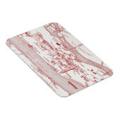 地図：マンハッタン、c1935 マグネット (右側)