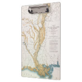 地図: ミシシッピー川1861年 クリップボード (左)