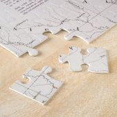 地図: ミシシッピー川1861年 ジグソーパズル (側面)