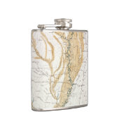 地図: ミシシッピー川1861年 フラスク (右)