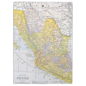 地図: メキシコ クリップボード (裏面)