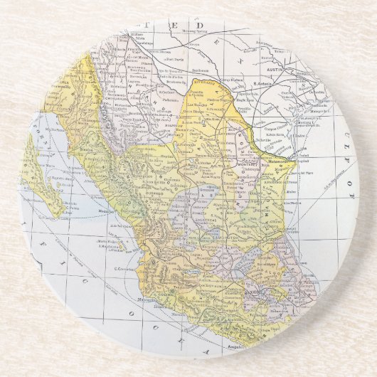 地図: メキシコ コースター (正面)