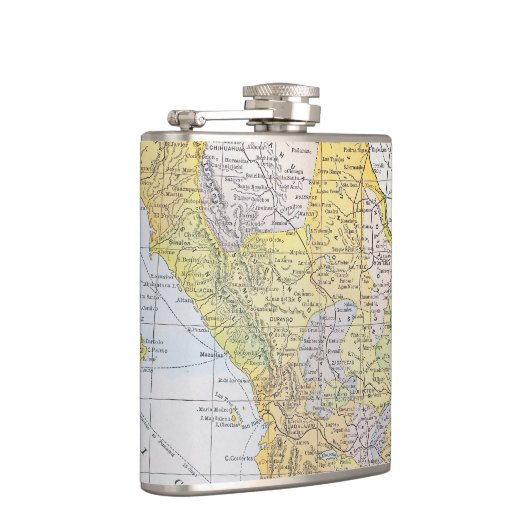 地図: メキシコ フラスク (右)