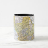 地図: メキシコ マグカップ (中央)