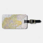 地図: メキシコ ラゲッジタグ (正面横)