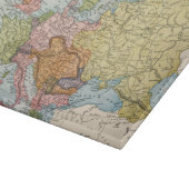 地図: ヨーロッパ1885年 カッティングボード (角)