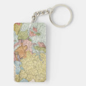 地図: ヨーロッパ1885年 キーホルダー (裏面)