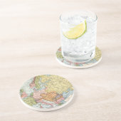 地図: ヨーロッパ1885年 コースター (側面)