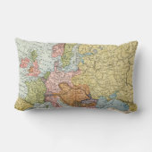 地図: ヨーロッパ1885年 ランバークッション (裏面)