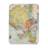 地図：ヨーロッパ、1885年 マグネット (縦)