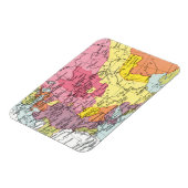 地図：ロシアの拡大 マグネット (左側)