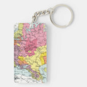 地図: ロシアの拡張 キーホルダー (裏面)