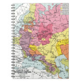 地図: ロシアの拡張 ノートブック (正面)