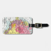 地図: ロシアの拡張 ラゲッジタグ (正面横)