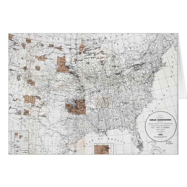 地図: 予約1888年 (正面横)