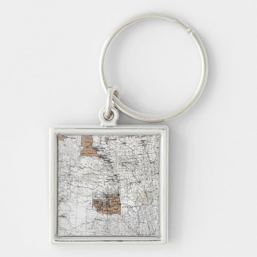 地図: 予約1888年 キーホルダー (正面)