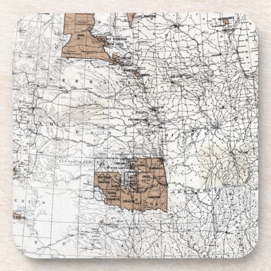 地図: 予約1888年 コースター (正面)