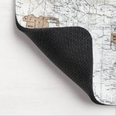 地図: 予約1888年 マウスパッド (コーナー)