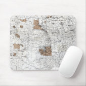 地図: 予約1888年 マウスパッド (マウス)