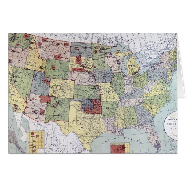 地図: 予約1892年 (正面横)