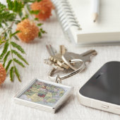 地図: 予約1892年 キーホルダー (側面)