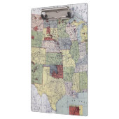 地図: 予約1892年 クリップボード (左)