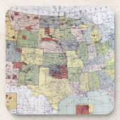 地図: 予約1892年 コースター (正面)