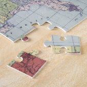 地図: 予約1892年 ジグソーパズル (側面)