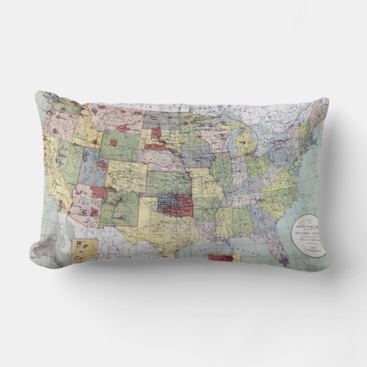 地図: 予約1892年 ランバークッション (正面)