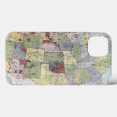 地図：予約、1892年 Case-Mate iPhoneケース (裏面 (横))