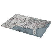 地図: 内戦1861年 カッティングボード (角)