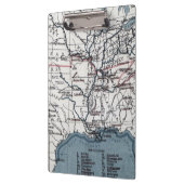 地図: 内戦1861年 クリップボード (左)