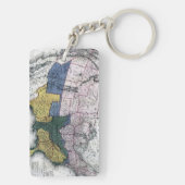 地図: 内戦1864年 キーホルダー (裏面)