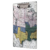 地図: 内戦1864年 クリップボード (左)