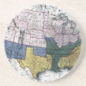 地図: 内戦1864年 コースター (正面)