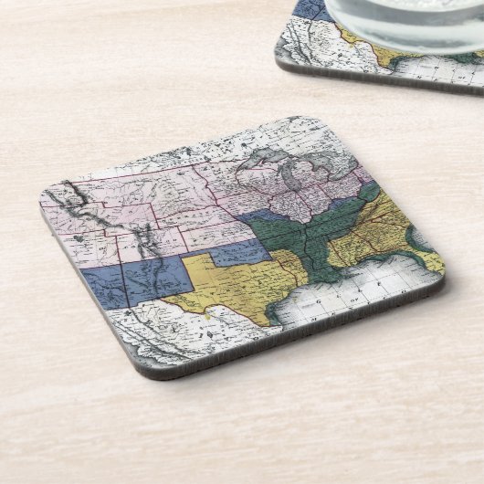 地図: 内戦1864年 コースター (左側)