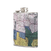 地図: 内戦1864年 フラスク (左)