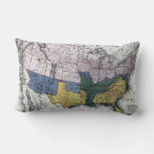 地図: 内戦1864年 ランバークッション (裏面)