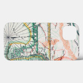 地図: 北アメリカ1742年 Case-Mate iPhoneケース (裏面 (横))