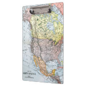 地図: 北アメリカ1890年 クリップボード (左)