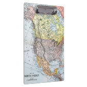 地図: 北アメリカ1890年 クリップボード (右)