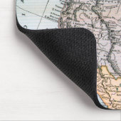 地図: 北アメリカ1890年 マウスパッド (コーナー)