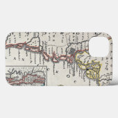 地図: 北アメリカ、C1700 Case-Mate iPhoneケース (裏面 (横))